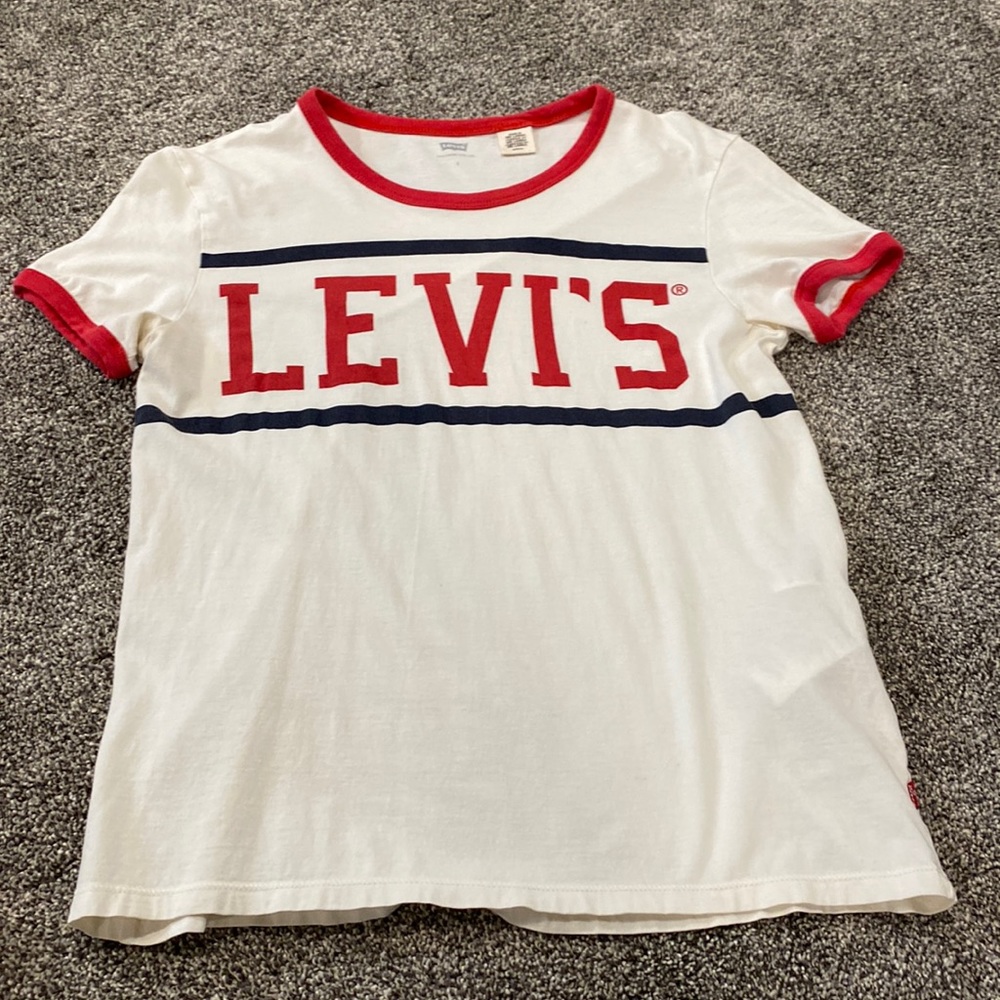 LEVIS Red, White, and Blue Tshirt